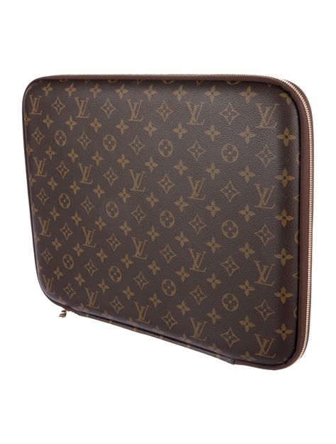 louis vuitton monogram laptop case